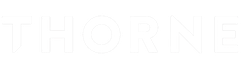 Thorne logo white